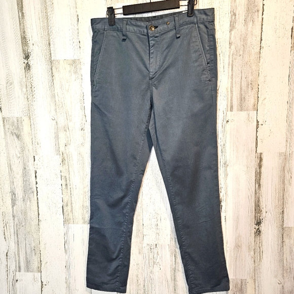 Rag & Bone Womens Chino Pants 32 Fatigue Green Slacks Preppy Casual Straight Leg - Picture 12 of 12